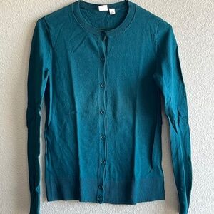 Teal Cardigan